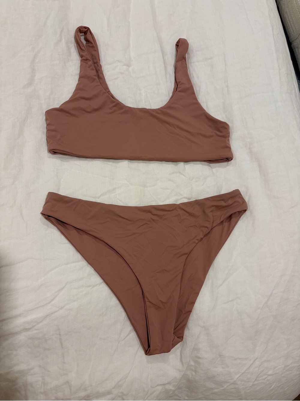 Danielle Guizio “Visions” Bikini in Dusty Rose